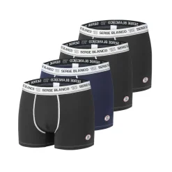 Lot de 4 Boxers coton homme avec surpiqûres Class