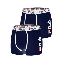 Lot de 2 Boxers coton homme FU5040 Uni