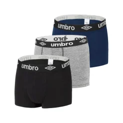 Lot de 3 Boxers coton homme Uni