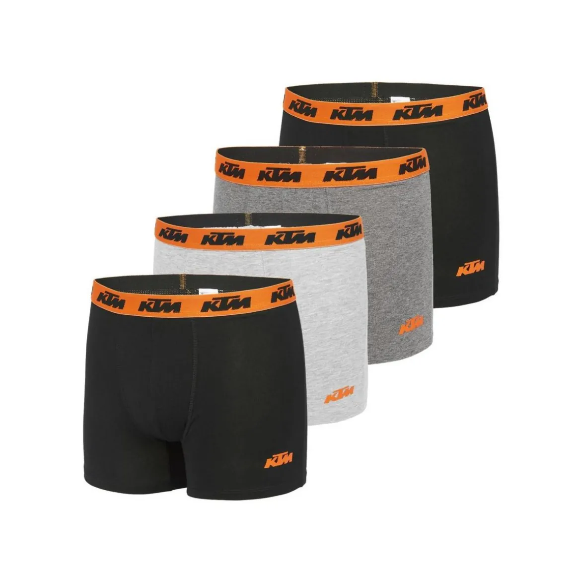 Lot de 4 boxers en coton homme