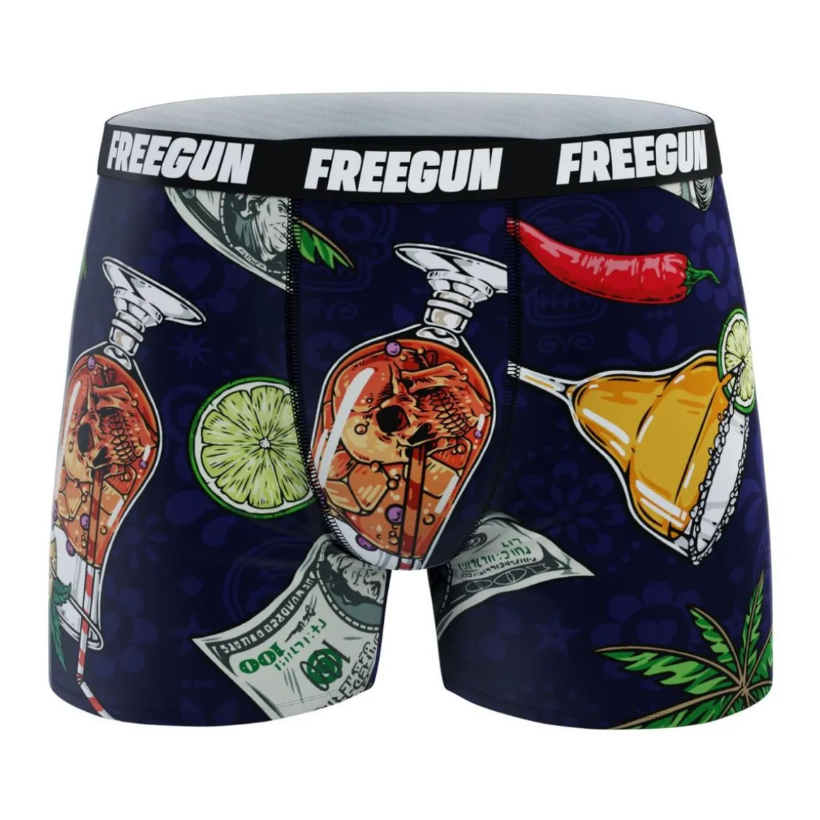 Lot de 4 boxers enfant Aop Fun