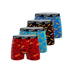 Lot de 4 boxers enfant Hot Wheels