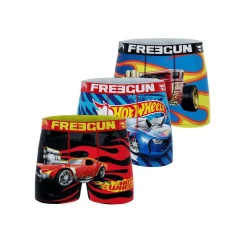 Lot de 3 boxers enfant Hot Wheels