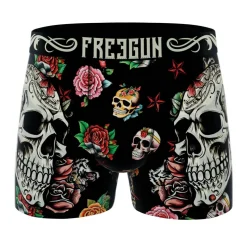 Lot de 4 boxers enfant Rock Skull