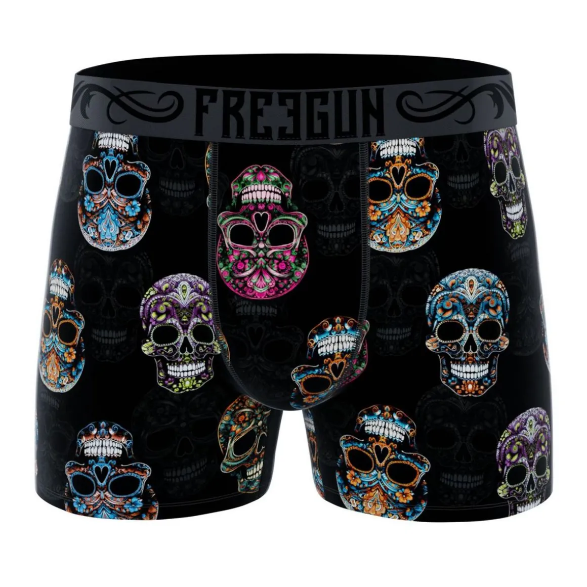Lot de 4 boxers enfant Rock Skull
