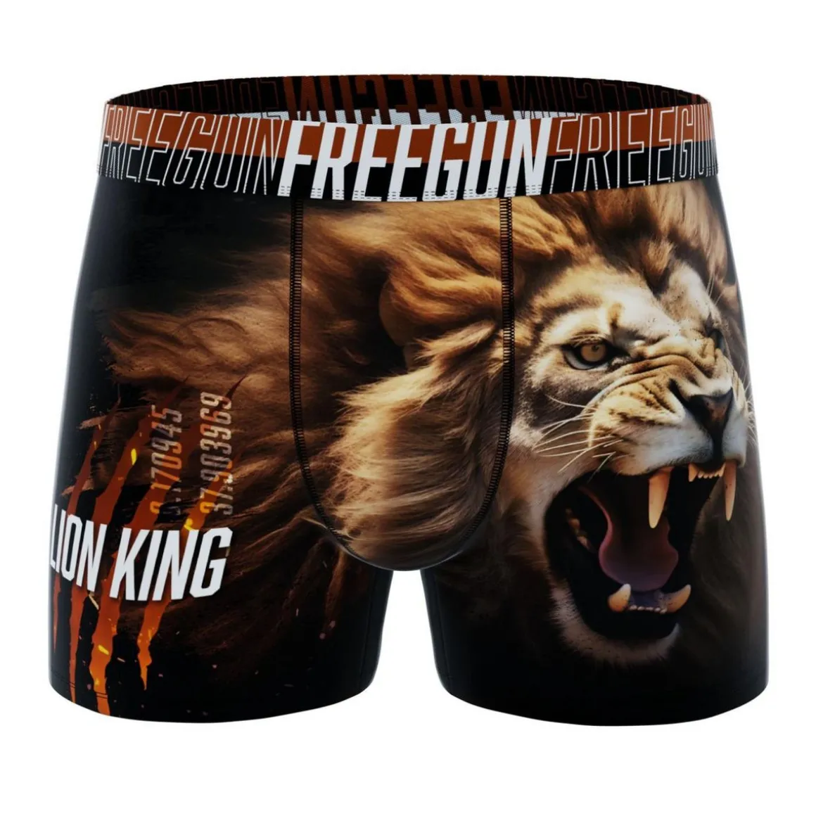 Lot de 4 boxers enfant Wild