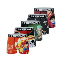 Lot de 5 boxers garçon One piece