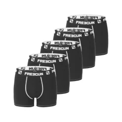 Lot de 5 boxers garçon Uni