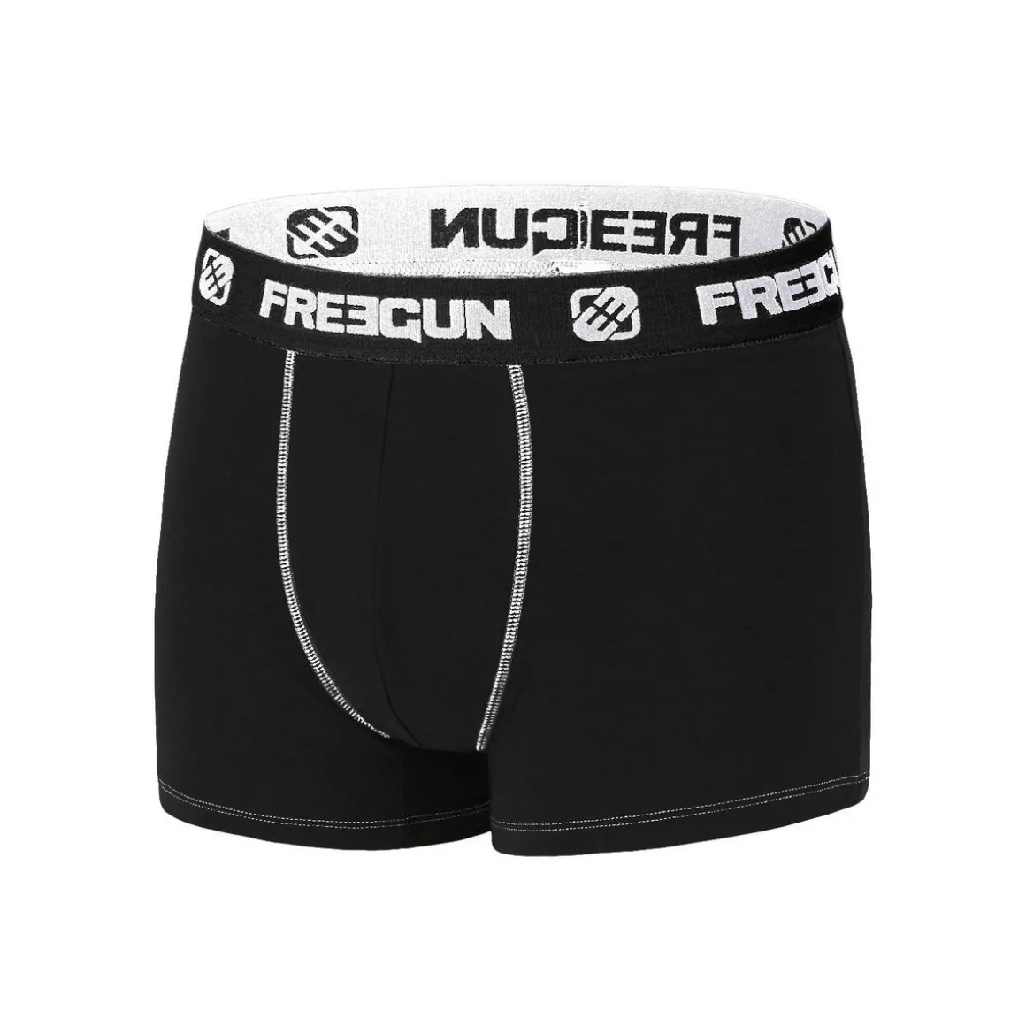 Lot de 4 Boxers homme coton Noir