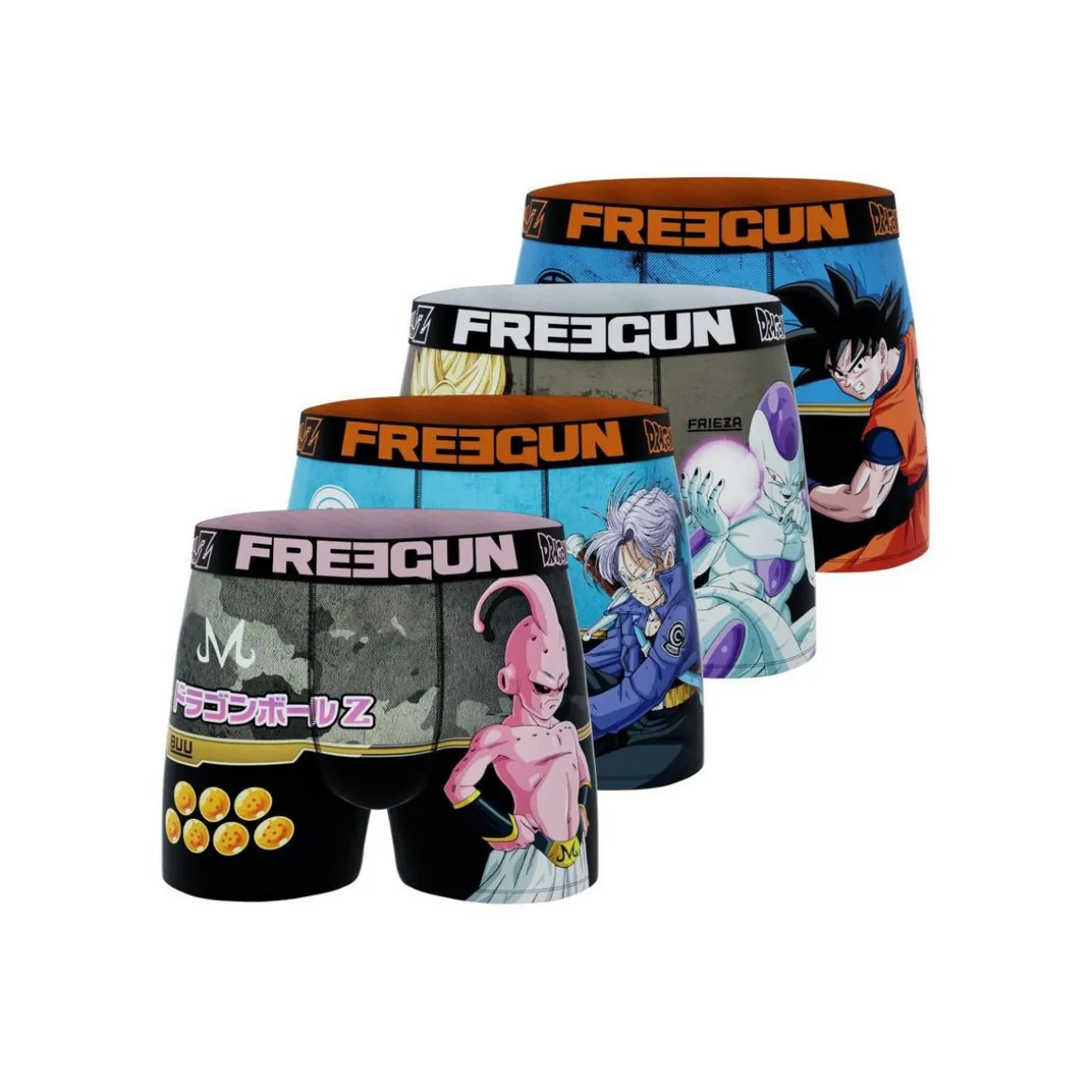 Lot de 4 boxers homme Dragon Ball Z