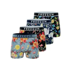 Lot de 4 boxers homme en coton Signature Sergio