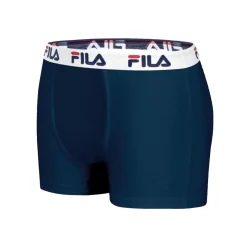 Lot de 4 Boxers Homme FILA 5016 coton couleur Navy