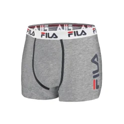 Lot de 4 Boxers Homme FILA 5040 coton couleur gris