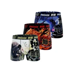 Lot de 3 boxers homme Manga Animals
