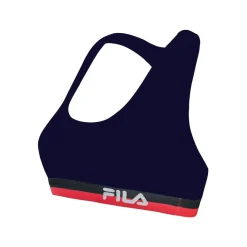 Lot de 3 Brassières coton Fila FU6048 Gris, Navy et Blanc