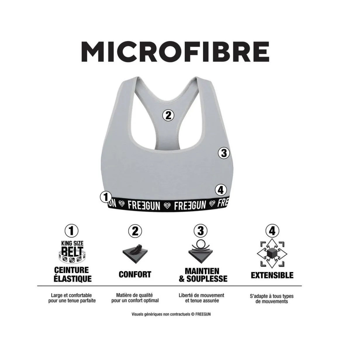 Lot de 2 Brassières fille Best Of Anniversary Fun