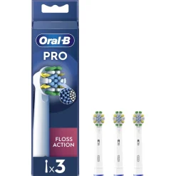 Lot de 3 brossettes FLOSS ACTION PRO - Blanc