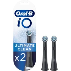 Lot de 2 brossettes iO ULTIMATE CLEAN - Noir