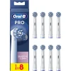 Lot de 8 brossettes sensitives - Blanc