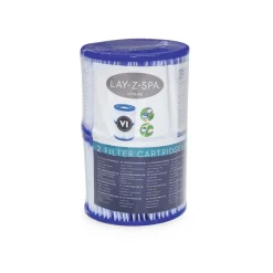 Lot de 2 cartouches de filtration Type VI / Spa-Lay Z