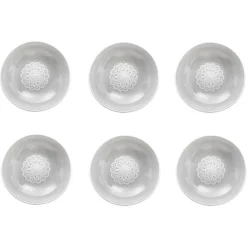 Lot de 6 Coupelles Hacienda 21cm Gris