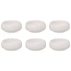 Lot de 6 Coupelles en Porcelaine Nora 15cm Blanc