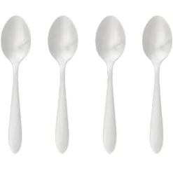 Lot de 4 Cuillères à Café Inox Nevis 14cm Argent
