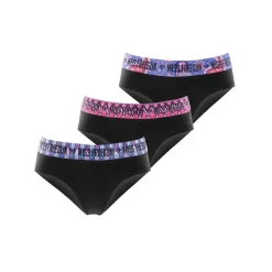 Lot de 3 culottes fille en coton Ethnik