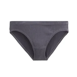 Lot de 2 culottes fille gris et kaki Saeva