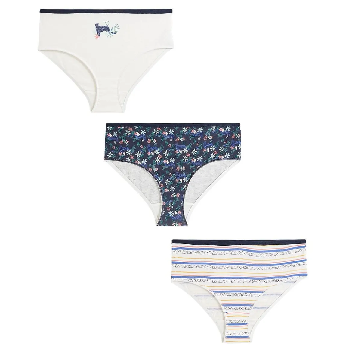 Lot de 3 culottes fille Rapido