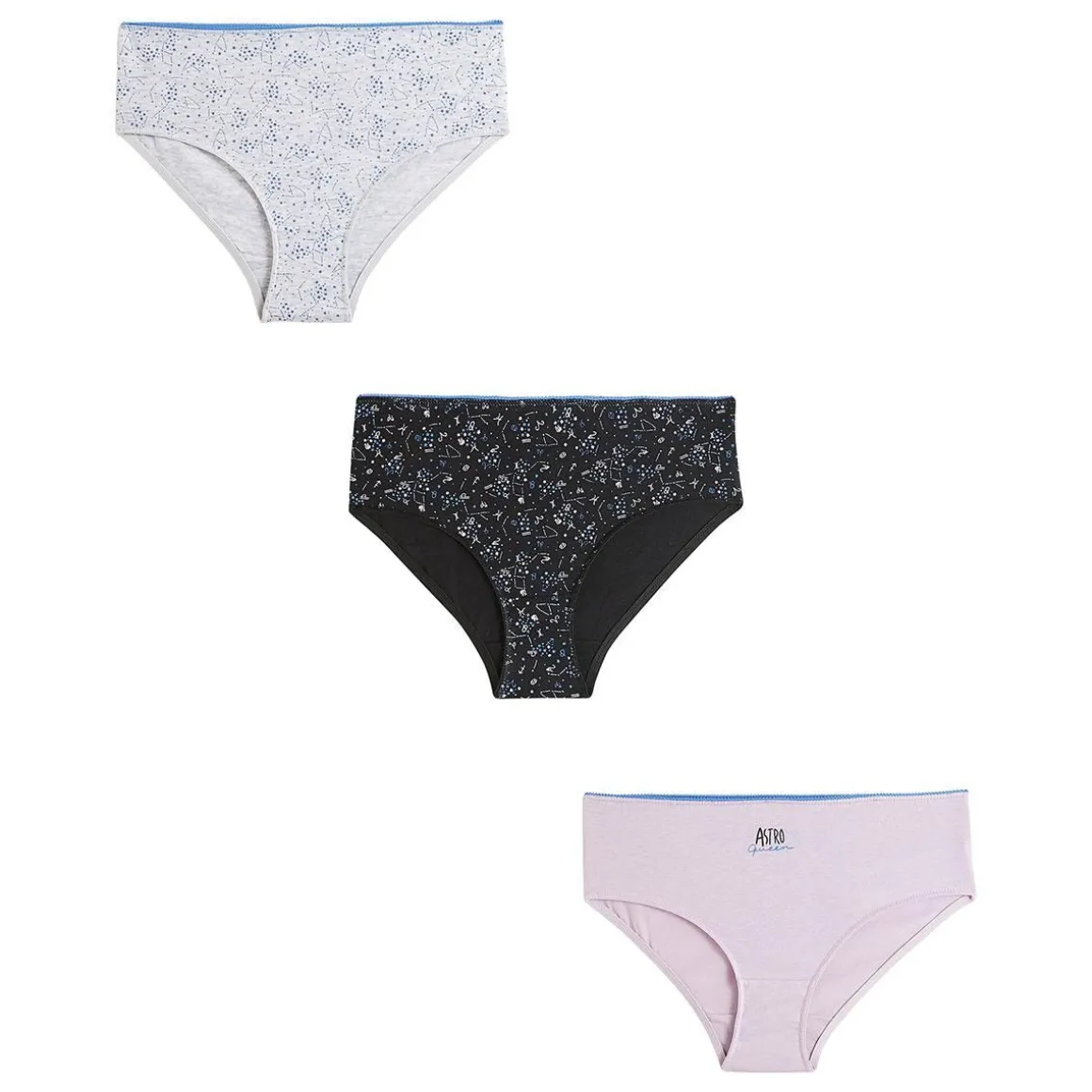 Lot de 3 culottes fille Ralana