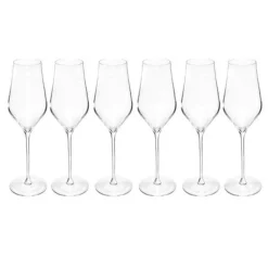 Lot de 6 Flûtes à Champagne Douro 31cl Transparent