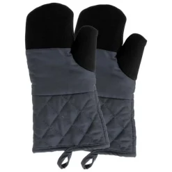 Lot de 2 Gants de Cuisine Neo 32cm Gris