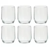 Lot de 6 Gobelets Bas Paol'eau 31cl Transparent