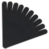 Lot de 50 limes à ongles droites premium - Grain 100/180 - Noir