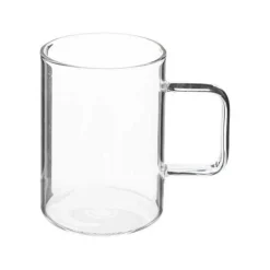 Lot de 6 Mugs en Verre Mia 45cl Transparent