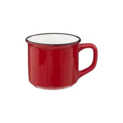 Lot de 4 Mugs sur Rack Happy Pop 14cl Multicolore