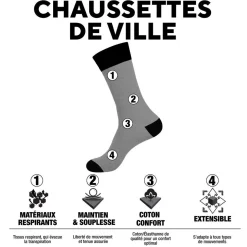 Lot de 9 paire de chaussettes de ville Pierre Cardin