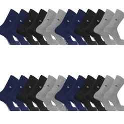 Lot de 12 Paires de chaussettes de ville unies modèle PC 00399