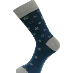 Lot de 9 paires de chaussettes de ville fantaisies en coton peigné