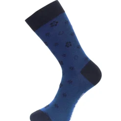 Lot de 9 paires de chaussettes de ville fantaisies en coton peigné