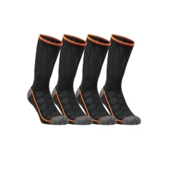 Lot de 4 Paires de Chaussettes hautes de travail Tool
