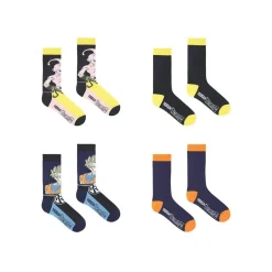 Lot de 4 paires de chaussettes Dragon Ball Z Garçon