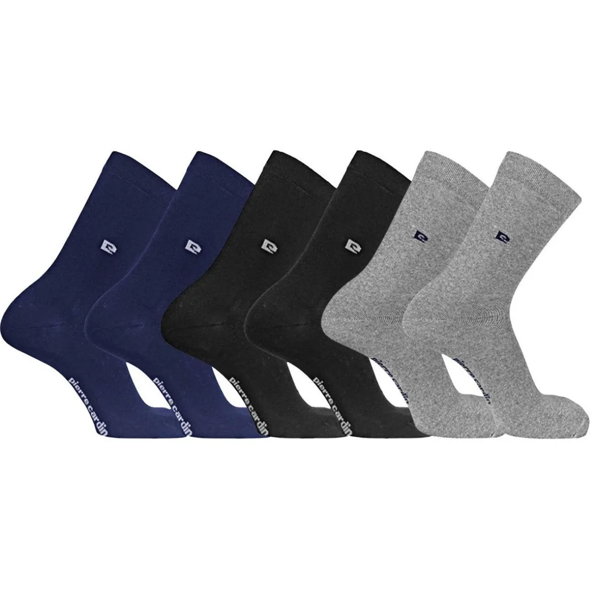 Lot de 3 Paires de chaussettes de ville unies modèle PC 00399