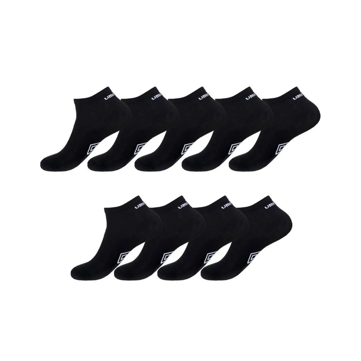 Lot de 9 Paires de Chaussettes Sneackers Homme Taille 39/42