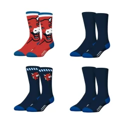 Lot de 4 paires de chaussettes homme La Vache Qui Rit