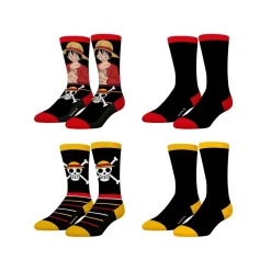 Lot de 4 paires de chaussettes enfant One Piece