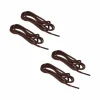 Lot de 2 Paires de Lacets Ronds 90cm Marron