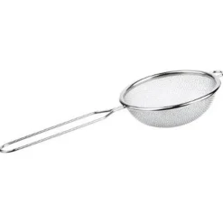 Lot de 2 Passoires à Manche Inox 28cm Argent