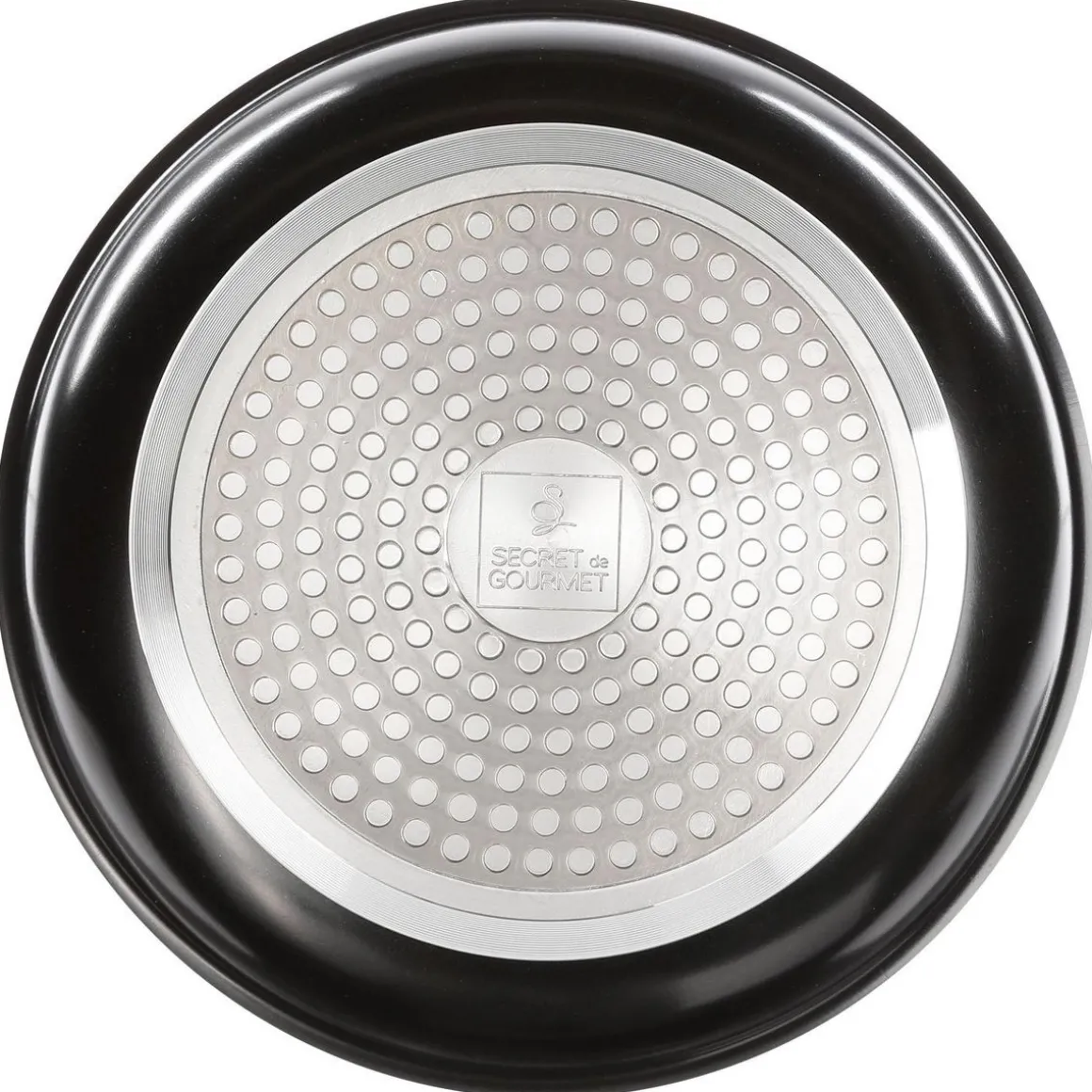 Lot de 2 Poêles avec 1 poignée amovible - Noir